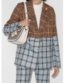 Aster two-tone check blazer
