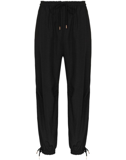 drawstring track pants
