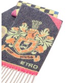 Fantasia fringed cashmere scarf