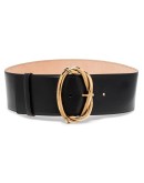 gold-tone buckle belt