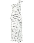 Giza polka dot midi dress