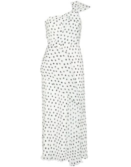Giza polka dot midi dress