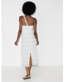 Giza polka dot midi dress