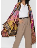 jacquard poncho