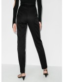 Reba high-waist slim-leg trousers