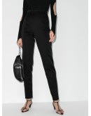 Reba high-waist slim-leg trousers