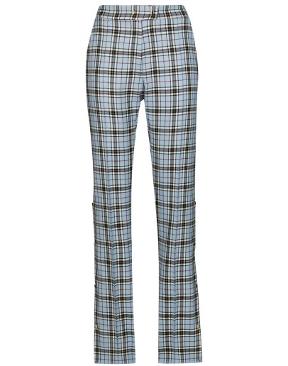 Irene checked-print trousers