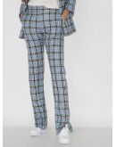 Irene checked-print trousers
