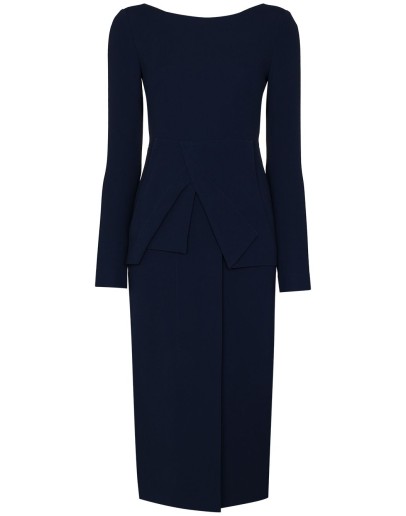 Delphi fitted midi dress