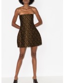 Ginger jacquard mini dress