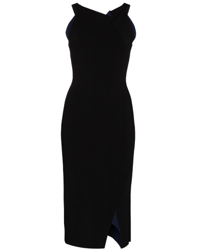 Klint fitted midi dress