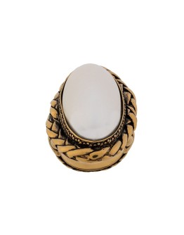 oval stone ring