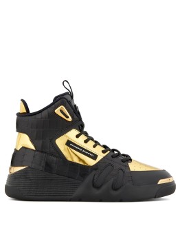 Talon panelled high-top sneakers