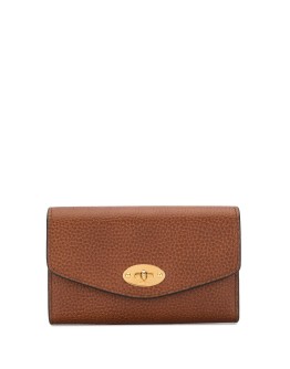 grained texture wallet