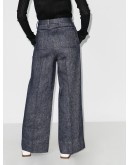high-rise wide-leg trousers
