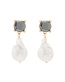 baroque pearl earrings