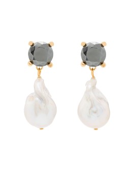 baroque pearl earrings