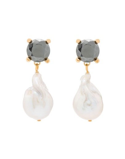 baroque pearl earrings