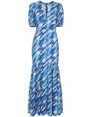 Thora printed maxi dress
