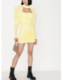 Kaya choker gingham mini dress