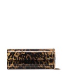 Sweetie leopard-print clutch bag