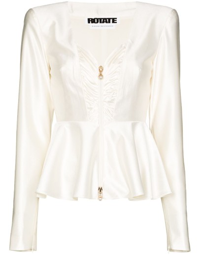 Annie peplum blouse