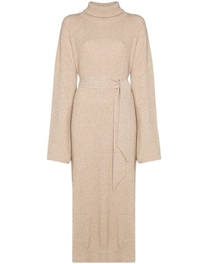 Canaan fine-knit midi dress