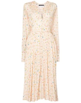 Tracy floral-print midi dress