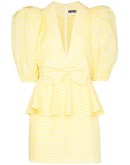 Johanna gingham mini dress