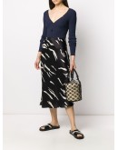 mesh straw bucket bag