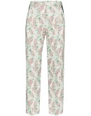 floral-print tailored trousers 