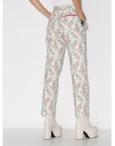 floral-print tailored trousers 