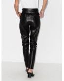 faux leather trousers