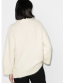 Twist cable-knit jumper