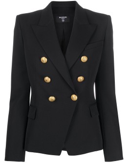double-breasted blazer