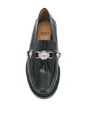 low-heel loafers