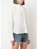 pointed collar shirt