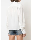 pointed collar shirt