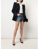 pointed collar shirt