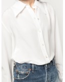 pointed collar shirt