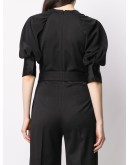crepe jumpsuit
