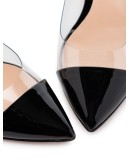 Plexi ballerina shoes