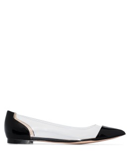 Plexi ballerina shoes