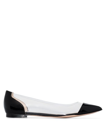 Plexi ballerina shoes