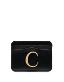 Chloé C leather cardholder