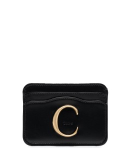 Chloé C leather cardholder