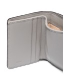 C croc-effect leather wallet