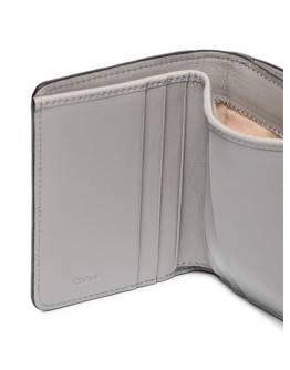C croc-effect leather wallet