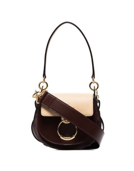 small Tess two-tone shoulder bag