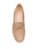 bow detail driving shoes
